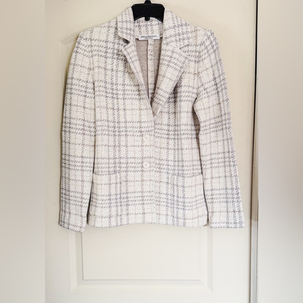 Amina Rubinacci Irene Knit Blazer